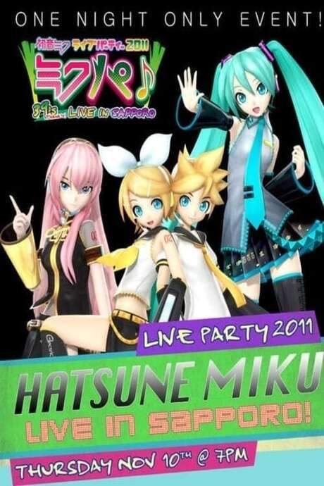 Hatsune Miku Live Party 2011 (MikuPa)/Sapporo